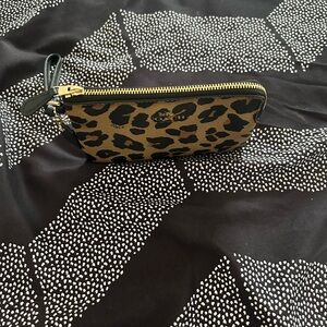 Coach Leopard Print Wristlet